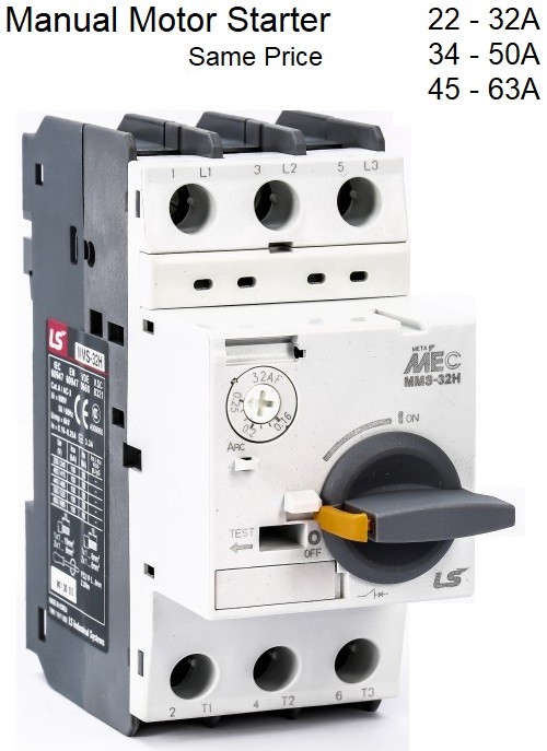 MANUAL MOTOR STARTER